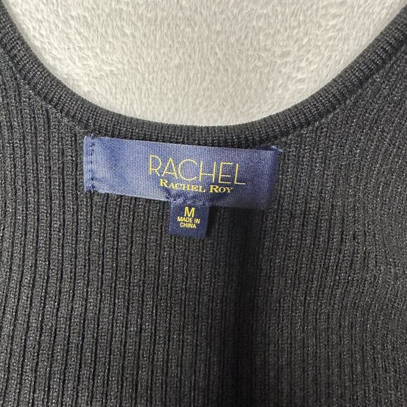 Rachel Rachel Roy Womens Knit Open Back Bodycon Dress Women's M - Picture 8 of 9